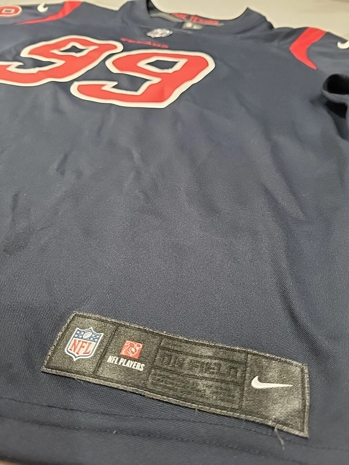 Camiseta deportiva para mujer Nike Houston Texans JJ Watt color tosco talla 2XL Foto 2 de 4