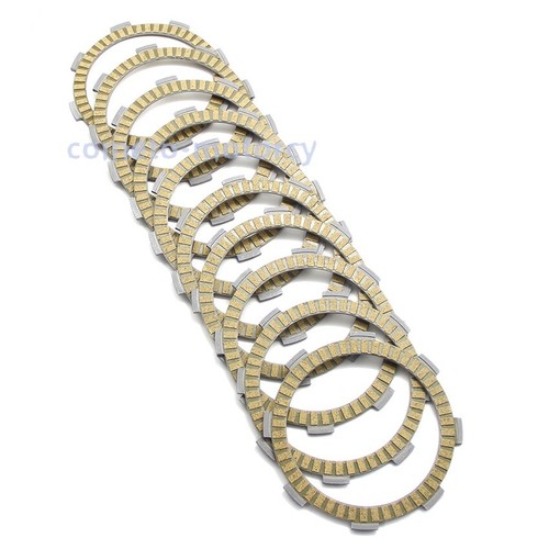 Clutch Friction Plates Kit For Honda VFR400R NC30 1989-1992 22201-MR8-000 Motor - Picture 4 of 7