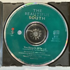 Beautiful South You Keep It All In CD Promo Single Disc Only