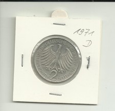 2 Mark Deutsche Mark BRD Max Planck 1971 D ss