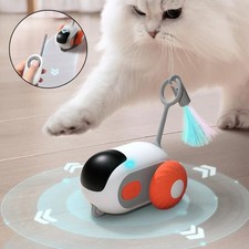 Remote Control Interactive Cat Car Toy USB Ch...