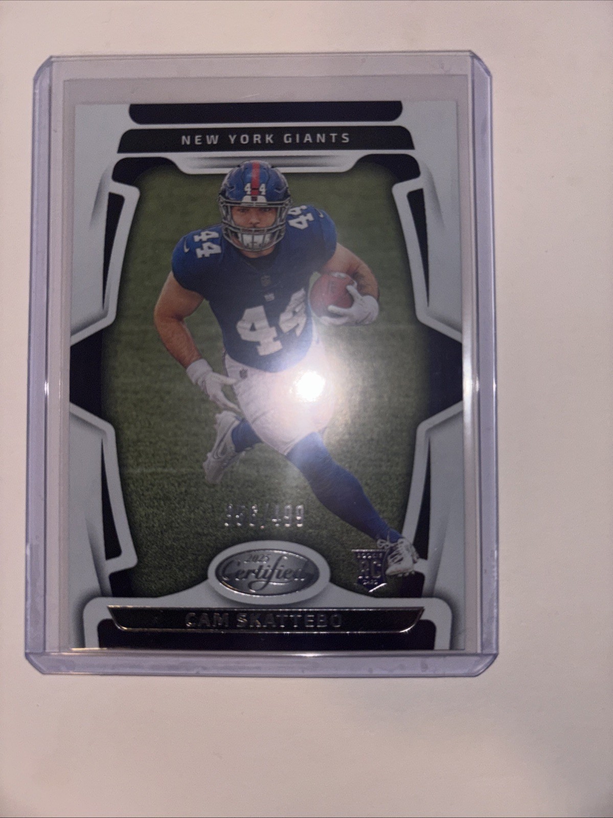 2025 Panini Certified - Rookies Cam Skattebo #105 /499 (RC)