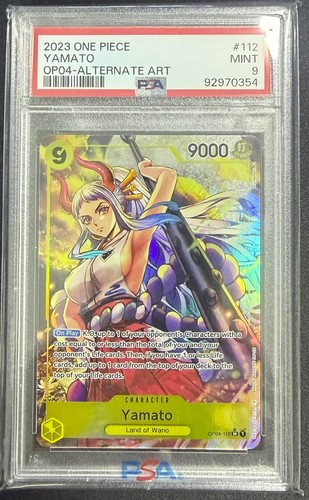 Yamato (Alternate Art) graded PSA 9 for sale on eBay