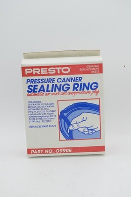 Presto 09905 Pressure Tight Seal  Seal Ring w/ Overpressure Plug free ship New!