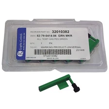 GRAPHIC CONTROLS 82-79-0414-06 - GREEN TEMPERATURE PENS Pen, 6 Pens, Green 21EK5