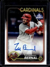 2024 Topps Pro Debut Leonardo Bernal Auto #PD-164