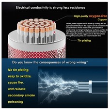 Silicone Copper Wire Kit, 18AWG Stranded, Automotive Wiring