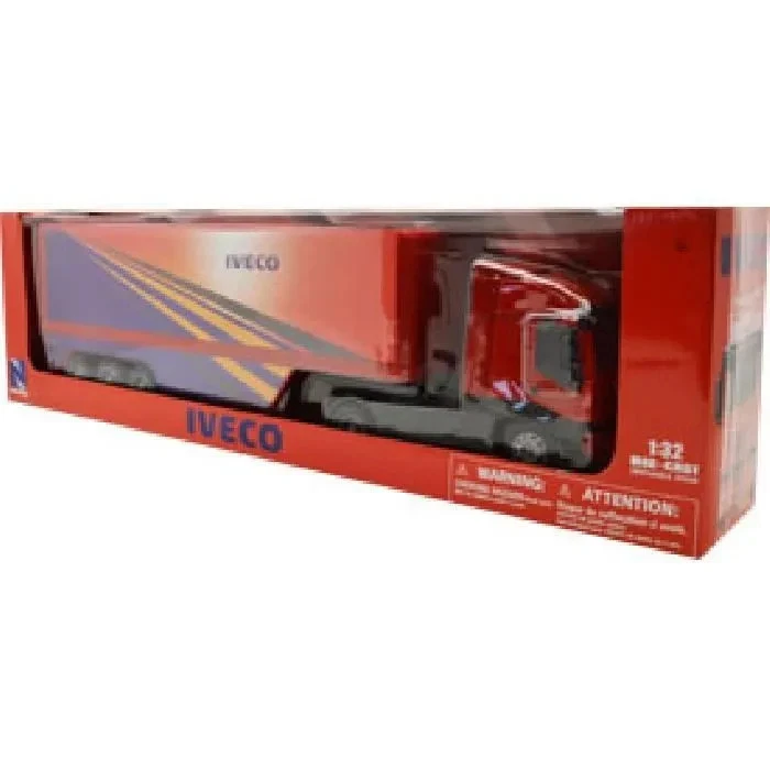 camion iveco stralis container rimorchio scale 1:32 die cast truck new ray 13003 - Immagine 2 di 2