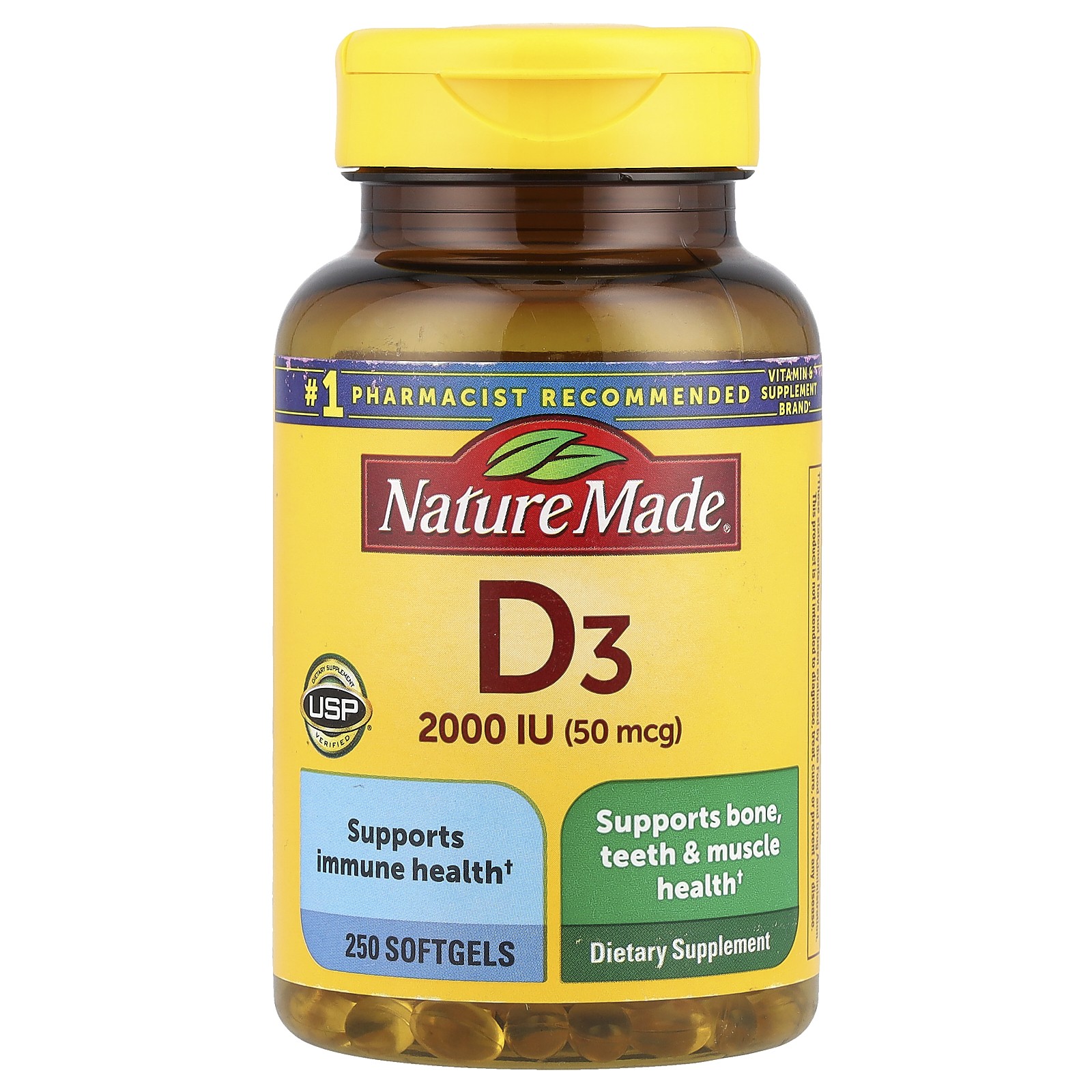 Nature Made D3 2000  250   ,