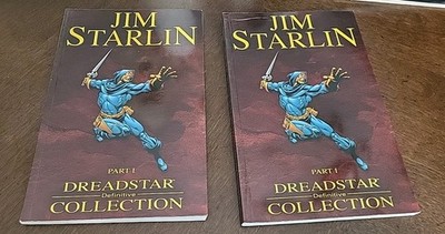 Lot Of 2 Jim Starlin Part 1 Dreadstar Definitive Collection 1st Editions 