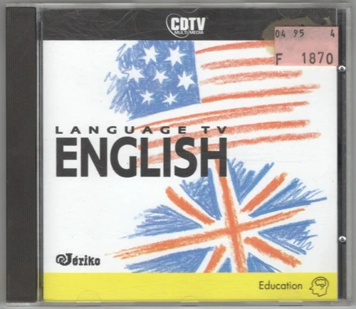 Commodore CDTV "LanguageTV English" Cd-Rom