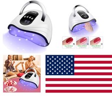 Professional 120W Gel Nail Dryer with USB  LCD Timer - Ultimate Home Experience