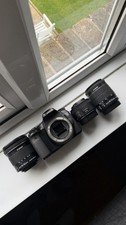 Canon 70D DSLR Camera with 3 Lenses Battery Charger