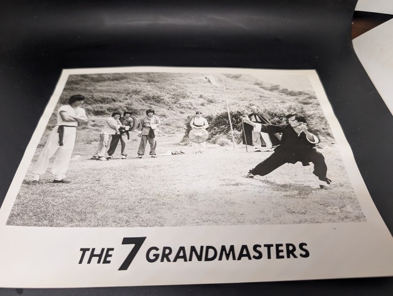 Original The 7 Grandmasters Movie Photo - Kung Fu