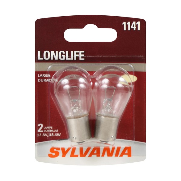 Sylvania Longlife 1141 18,43W Zwei GlüHbirnen Front Blinker Licht Ersatz Upgrade-image