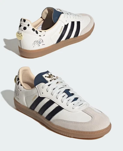 Disney 101 Dalmatians x adidas Originals Samba KJ5990 Cloud White Men's Size