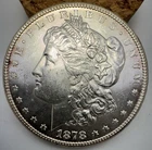 1878 S BU GEM MORGAN SILVER DOLLAR UNC MS++ Wonderful