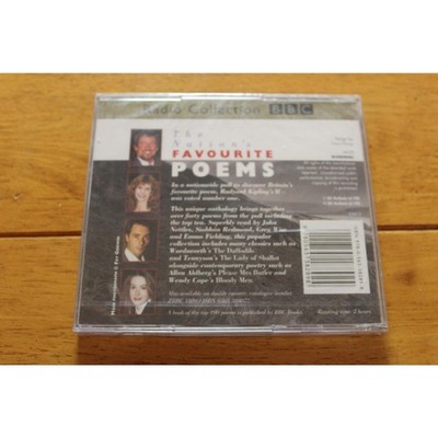 BBC The Nation's Favourite Poems 2 CD Set John Nettles Siobhan Redmond Audio New
