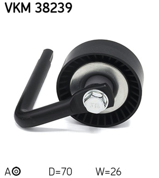 SKF Riemenspanner Keilrippenriemen VKM 38239 FüR BMW E39 E38 E46 X5 E53 70Mm 5Er-image