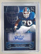 Leonard Marshall 2025 Panini Silhouette #20 Profile Signatures Auto /199