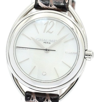 Chaumet Liens 2215 13 Diamant MOP Zifferblatt Quarz Damen 29 mm Uhr Japan