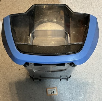 Miele Staubsaugerteil = CX1 Blizzard = Staubabfalleimer, blau Top