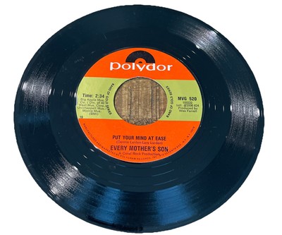 Every Mother's Son -45RPM Come On Down To My Boat / Put Your Mind At Ease