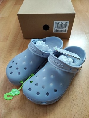 Crocs Classic Frosted Sandalen Lila Mond Clogs Unisex 37-38 / US M5/W7 Neu