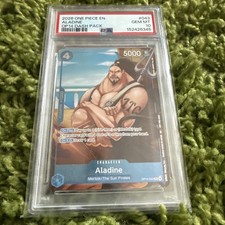 2026 One Piece EN OP14-043 Aladine OP14 Dash Pack PSA 10 GEM MINT