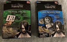Lot Of 2 Criss Angel Mind Freak Tricks - Mental Freak  Coin Nested Trap - New