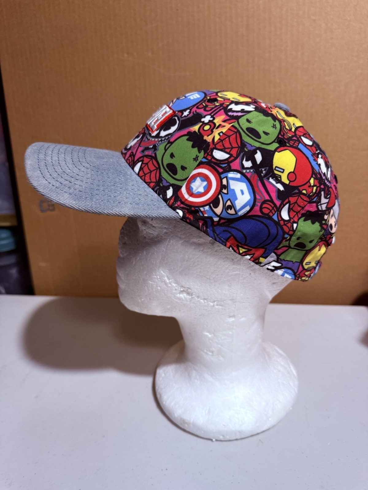 Marvel Cap w/ Multiple Characters - image 2