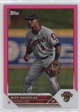 2023 Topps Pro Debut Fuchsia Foil 67/199 Nick Gonzales #PD-179 4z8