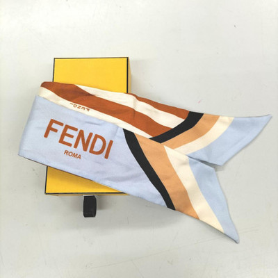 Fendi Scarf Tag FENDI Wrappy Scarf With Tag And Box, Stains