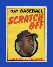 1971 Topps #NNO Hank Aaron Scratch-Offs