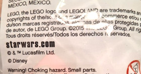 Lot of 2 LEGO Star Wars 30275 Tie Advanced Prototype Polybag 2015
