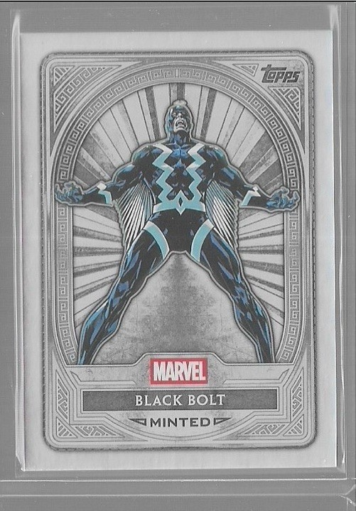 Black Bolt 2025 Topps Marvel Mint Silver Level #67