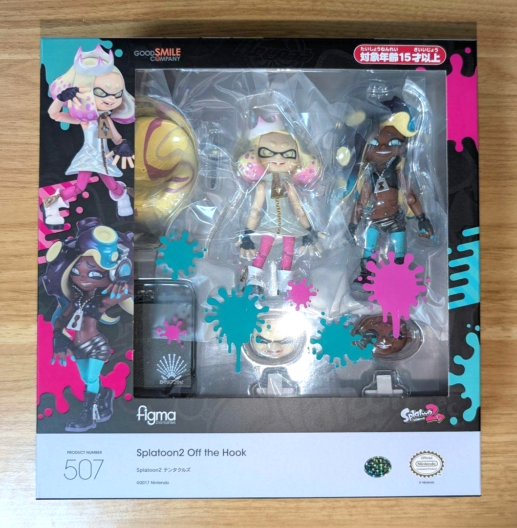 Splatoon 2 Pearl Marina Off the Hook Action Figure figma 507 New
