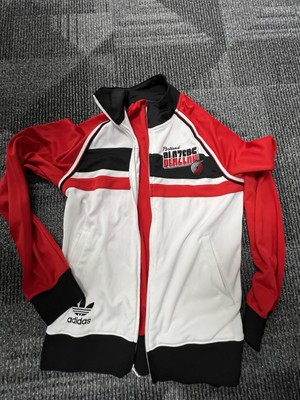 #ad #ad Men’s Portland Trail Blazers Adidas Full Zip Warm Up Jacket Medium $13.00