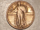 1927 Standing Liberty Quarter (F/VF & Attractive)