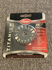Clauss 45mm Titanium Bonded Rotary Cutting Wheel Pinking Blade New Old Stock