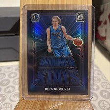 2024-25 Panini Donruss Optic - Winner Stays Dirk Nowitzki # 13 Purple Prizm