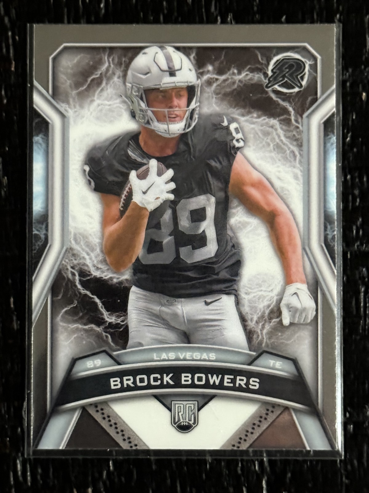 Brock Bowers #147 [Rookie] 2024 Topps Resurgence Las Vegas Raiders TE