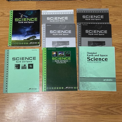 Abeka Science Earth and Space Homeschool 8th Grade Middle School Set | eBay