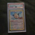 2020 POKEMON SWSH BLACK STAR PROMO PRERELEASE-STAFF #068 SNORLAX-HOLO PSA 10