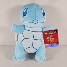 2020 Pokemon Select SQUIRTLE Stuffed Plush Jazwares WCT 8" New With Tags
