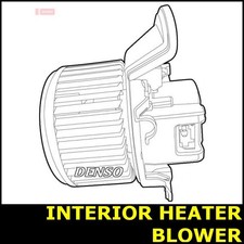 Interior Heater Blower Fits ALFA MITO Opt1/2 w/ AC 1.3 1.4 1.6 955 11210AED