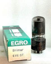 1 nos tube 6V6Gt brimar UK tube