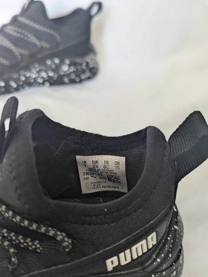 Zapatos deportivos sin cordones PUMA One4All para niños Galaxy talla 8C Foto 2 de 2