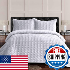 Tribeca Living Lugano Oversized Velvet Quilt Set - All Season Extra Large 2