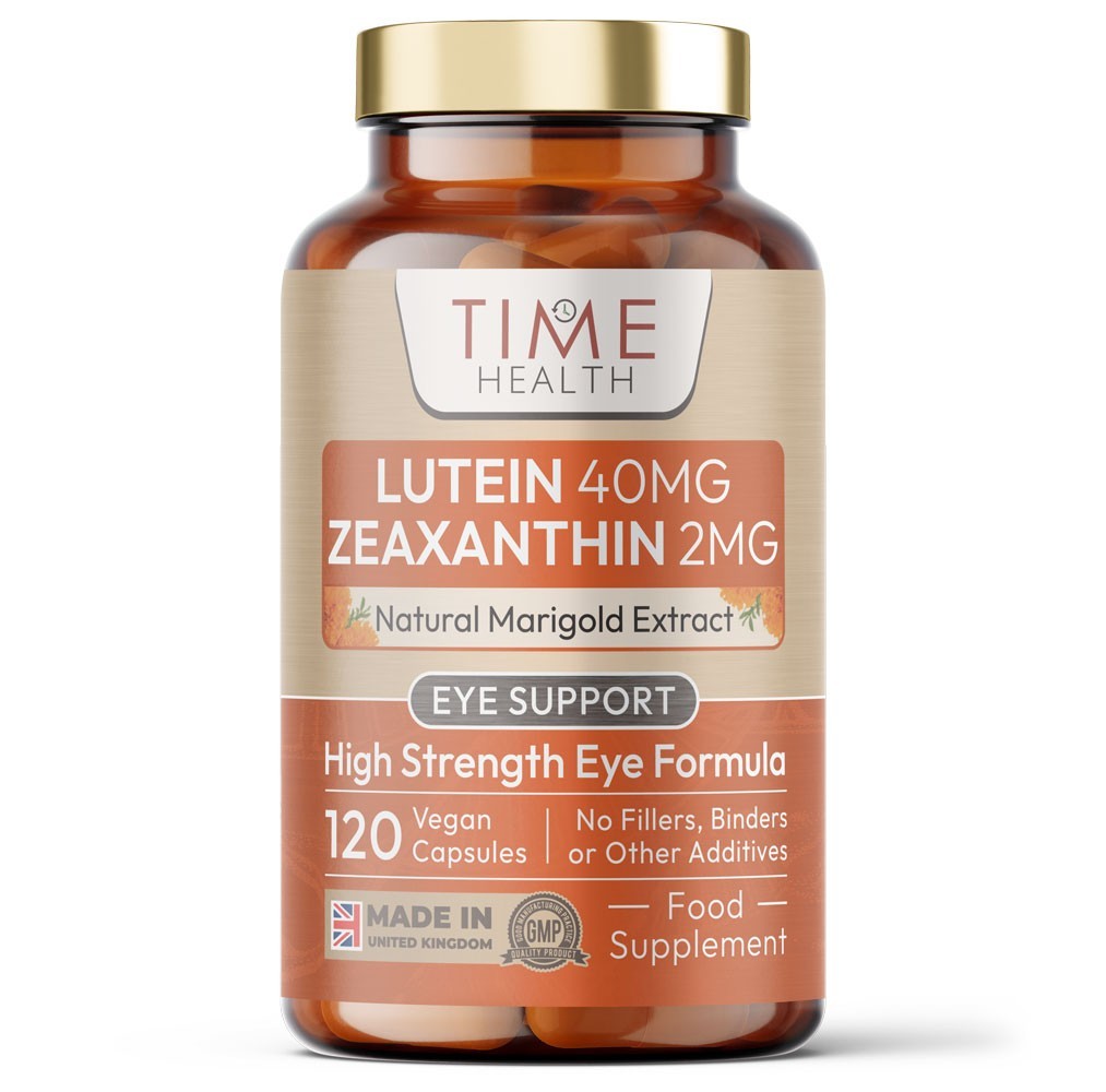 Lutein 40mg Zeaxanthin Natural Eye Health Protection Marigold Vegan UK
